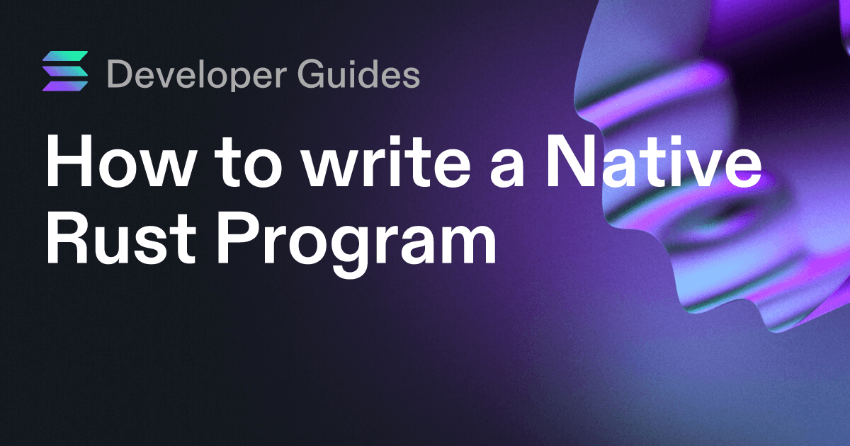 Cómo escribir un programa con Rust Nativo